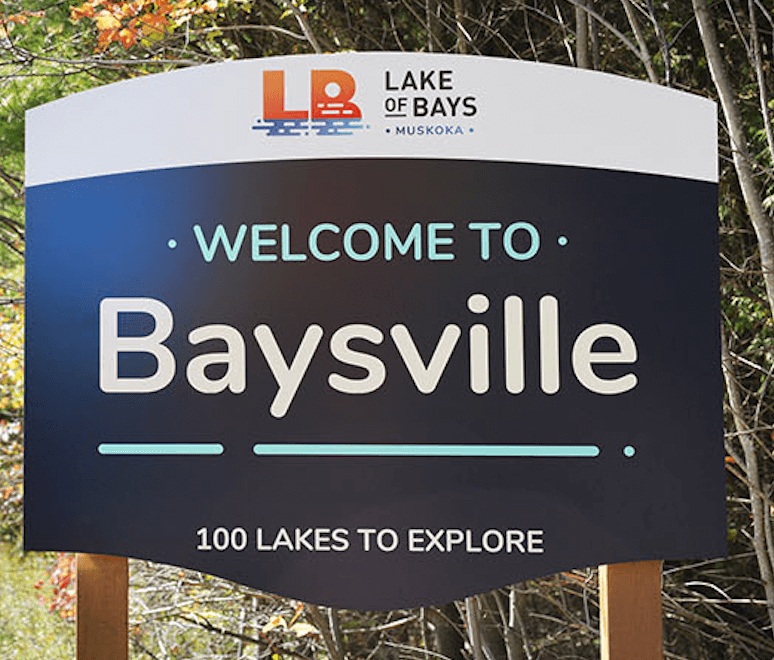 Baysville Sign